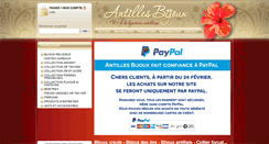 Desktop Screenshot of antillesbijoux.com